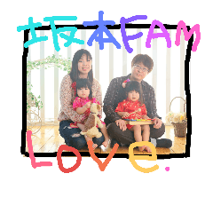 [LINEスタンプ] skmtfam