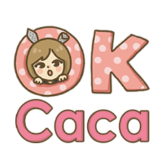 [LINEスタンプ] CACA MuChen