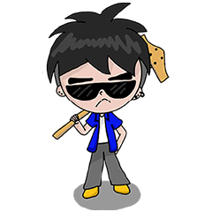 [LINEスタンプ] Technical Boy.