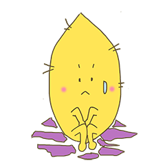 [LINEスタンプ] Angry Sweet Potato 2