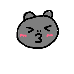 [LINEスタンプ] Clumsy hippo facial expression map