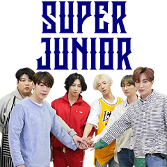 [LINEスタンプ] Super Junior in Super TV
