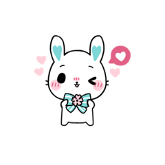 [LINEスタンプ] Bunny Blossom