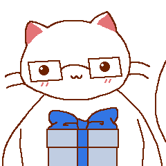 [LINEスタンプ] Shiro Megane