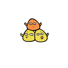 [LINEスタンプ] Little Monsters ！