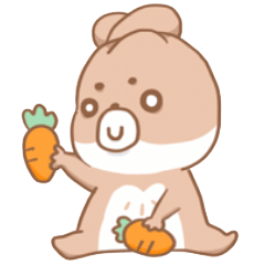 [LINEスタンプ] The native bunny