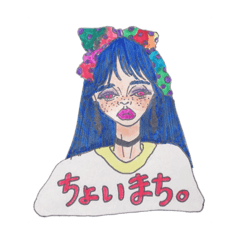 [LINEスタンプ] 毎日使える！〜SOBAKASU GIRLS〜