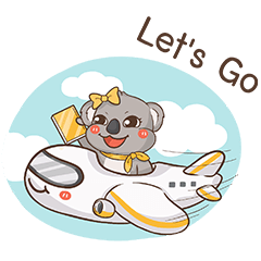 [LINEスタンプ] Go GETS Study Abroad