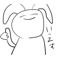 [LINEスタンプ] ウサギとクマのゆるスタンプ 2