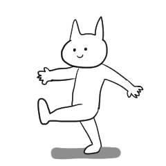 [LINEスタンプ] 白動物