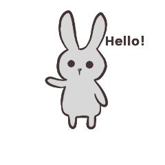 [LINEスタンプ] Bonny the Bunny