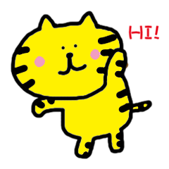 [LINEスタンプ] 虎猫ミーの助スタンプ 2