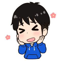 [LINEスタンプ] 毎日使える男の子のスタンプ