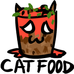 [LINEスタンプ] Cat Food Styling