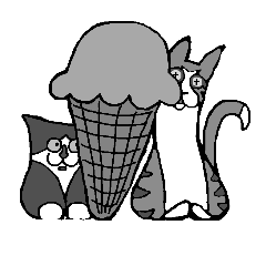 [LINEスタンプ] Howie and Loki: Black n White Collection