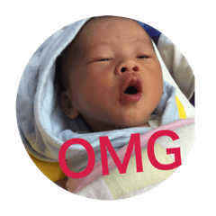 [LINEスタンプ] Baby Tseng