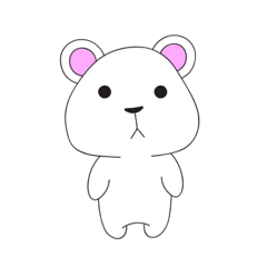 [LINEスタンプ] Kuma the White Bear