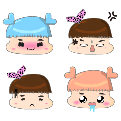 [LINEスタンプ] Dumpling face - Ohfeeling