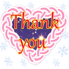 [LINEスタンプ] Collection of thank youの画像（メイン）
