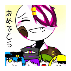 [LINEスタンプ] サイゴ組