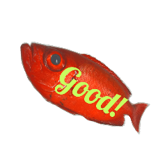 [LINEスタンプ] Surreal fish1192