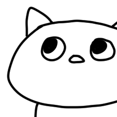 [LINEスタンプ] やる気のないねこ 1