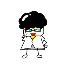 [LINEスタンプ] あふろ博士