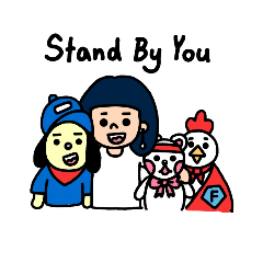 [LINEスタンプ] Q-Ni ＆ Her friends