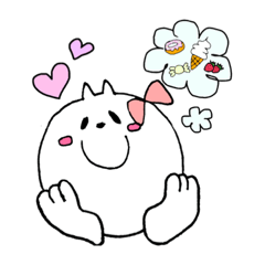 [LINEスタンプ] ネコまる♡♡♡