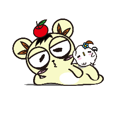 [LINEスタンプ] Bear Gi ＆ Chicken Hua 2