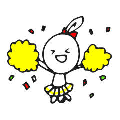 [LINEスタンプ] チア☆チア☆チアガールズ！