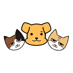 [LINEスタンプ] MY_LITTLE_FRIEDNS_FACE_STICKERS