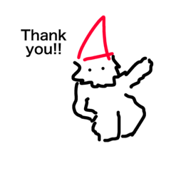 [LINEスタンプ] Owner of a red hat