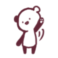 [LINEスタンプ] Little Bear friend