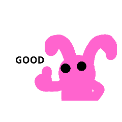 [LINEスタンプ] bunny Hard