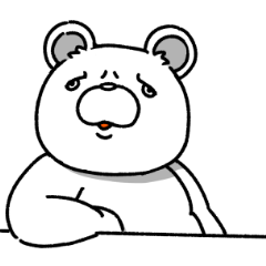 [LINEスタンプ] でぶっくま