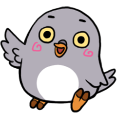 [LINEスタンプ] Hello~ Chanpigeon