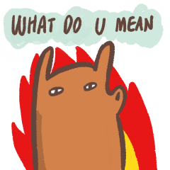 [LINEスタンプ] Foxy's tag sentences