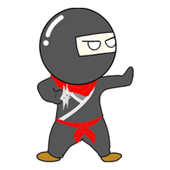 [LINEスタンプ] TACE THE NINJA