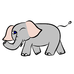 [LINEスタンプ] Attila Elephant