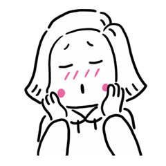 [LINEスタンプ] A spring girl, Miyoung