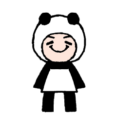 [LINEスタンプ] パンダ子さんの日常 1.0