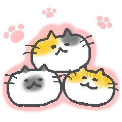 [LINEスタンプ] Sticker by many pretty cats