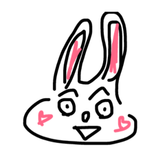 [LINEスタンプ] うさぎデラックス