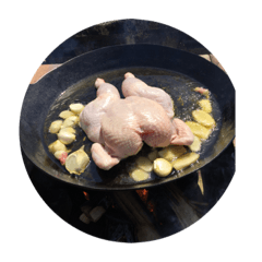 [LINEスタンプ] 土鍋の食べ物