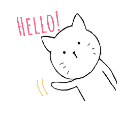 [LINEスタンプ] 猫の日常生活。