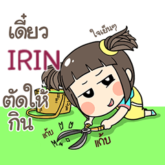 [LINEスタンプ] IRIN kao-soi e