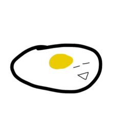 [LINEスタンプ] だいたいおなじな目玉焼きスタンプ