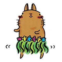 [LINEスタンプ] Coffee Rabbit FeiFei