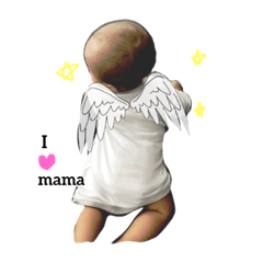 [LINEスタンプ] baby huta